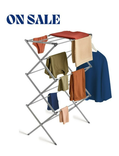 Tier clothes airer foldable - 3,