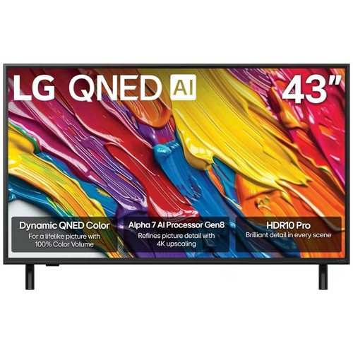 Qned 4k hdr smart tv - ai,