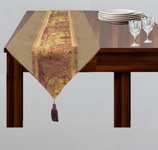 Table Runner Brown Thai Silk