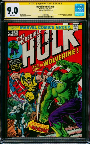 Incredible hulk 181 cgc ss - hulk, #181
