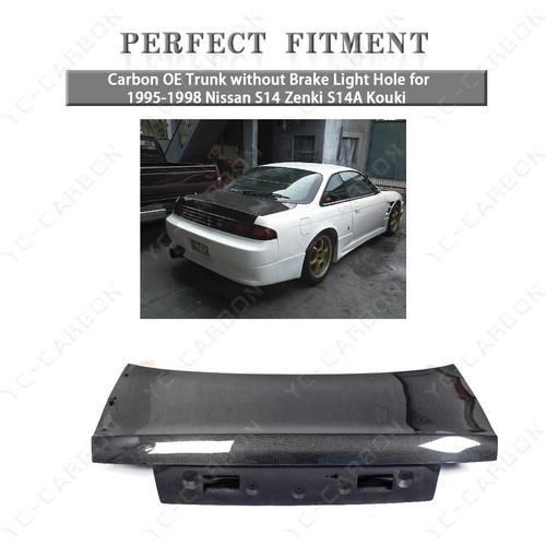 Carbon trunk without brake - carbon, oe