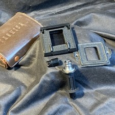 35FILM ADAPTOR 635 FOR YASHICA TLR Camera in Case For Parts