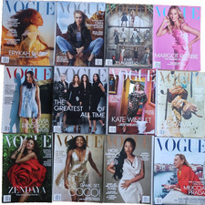 Vogue Magazine Lot 12 Issues