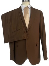 Men's Brown Tobacco Suit 44 46