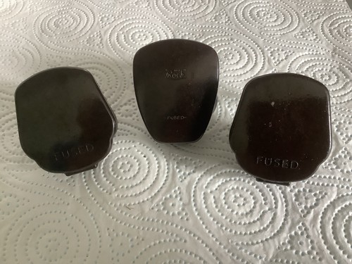 Vintage brown bakelite - 3~, &