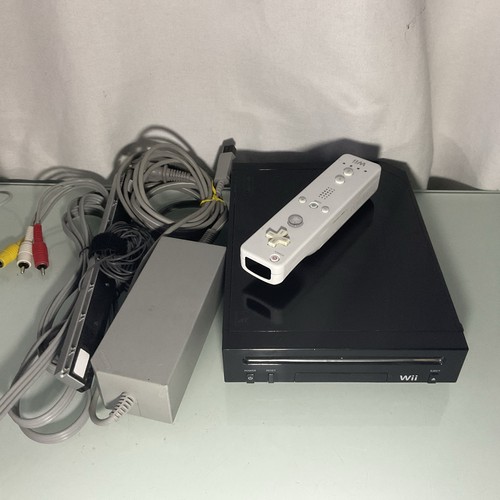 Nintendo wii console - console, (black)