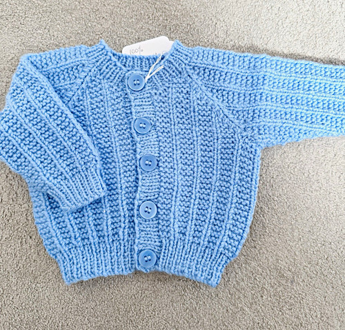 Hand knitted baby - knitted, cardigan