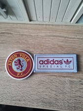 Aston Villa Adidas Spezial SPZL FC Velco Badges Todmorden