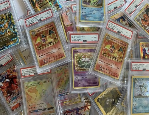 Psa only graded pokemon - 10,