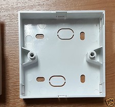 Genuine BT Telephone Back box for NTE5a Master Phone Socket by Pressac 23mm deep