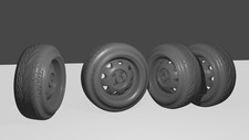 1/24 ats cup wheels Tyres and