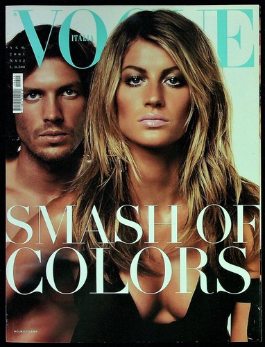 Vogue italia 2001 gisele - vogue,