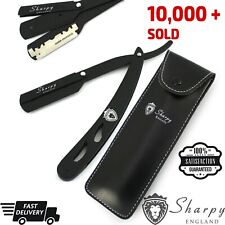 BARBER SALON STRAIGHT CUT THROAT SHAVING RAZOR RASOIRS RASOI NAVALHA + POUCH
