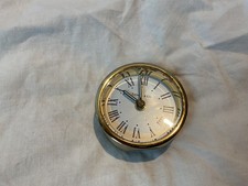 Tiffany & Co Travel Desk round alarm clock Good working condition