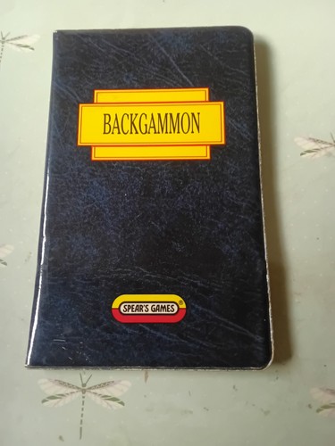 Vintage backgammon board - backgammon,