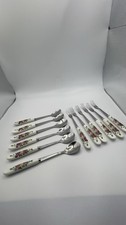 12pc Floral Tea Cutlery Set