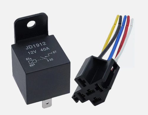 12v 40a pin relay universal - 4,