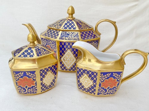 Caverswall romany tea set - romany,