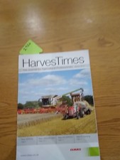 Claas Harves Times 2013 Sales Brochure