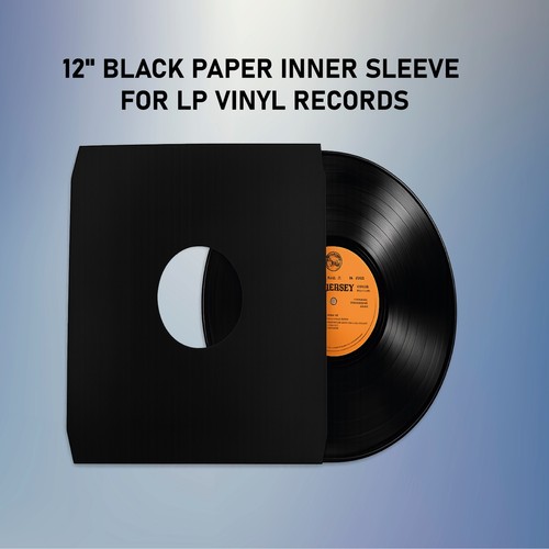 Paper white black - 12",