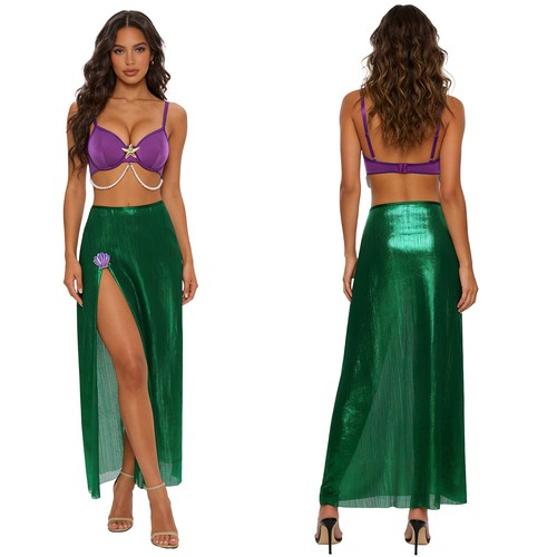 Mermaid outfit women halloween - women,