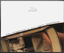 Jaguar XJ Long Wheelbase X300 1995-96 UK Market Brochure XJ6 Sovereign XJ12