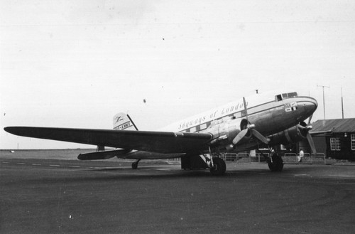 1960 douglas dakota amwx - douglas, g-amwx