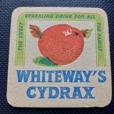 Whiteways cider beer mat - whiteways,