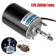 12V 30W 3000RPM Permanent Magnet Electric DC Motor High Speed Generator CW/CCW