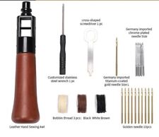 Leather Sewing Awl and Thread