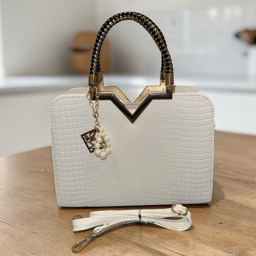 Elegant croc tote bag - tote, –