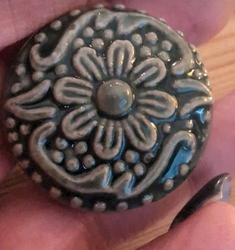 Vintage style green ceramic - style,