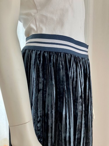 Zara pleated crushed velvet - pleated,