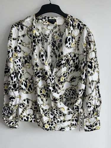 Stunning wrap blouse long - wrap,