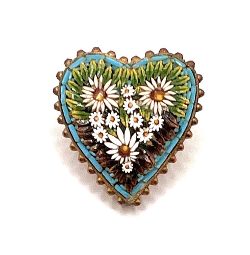 Antique floral heat micro - floral,