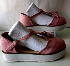 SIZE 5 PINK SUEDETTE CASUAL