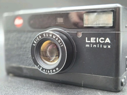 Leica minilux black 35mm point - black,