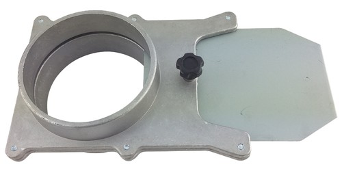 Charnwood aluminium blast gate - charnwood,