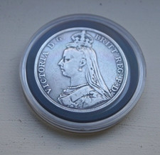 1890 Victorian Silver Crown