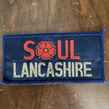 Original 70s/80s Northern Soul Patch Soul Lancashire 