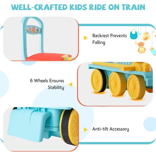 Electric ride train - on, with