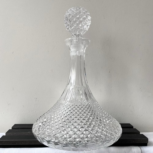 Lead crystal glass ship - crystal, ship's