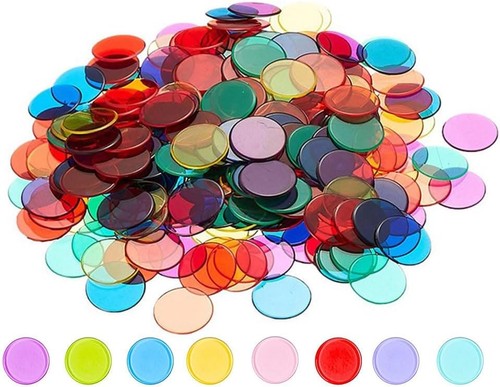 Color bingo counting discs - counting,