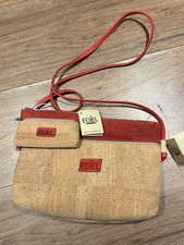 Ediel Cork Handbag Purse And