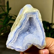 Blue Lace Agate Druzy Raw
