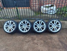 JAGUAR XK COUPE X150 SET OF 4 20" WHEELS WITH TYRES 6W83-1007-FC