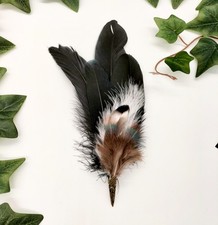 Smudging feather wand wiccan - smudging,