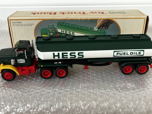 Hess toy truck bank fuel - truck,