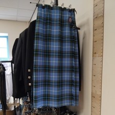 Ladies Manx Tartan Kilt Skirt