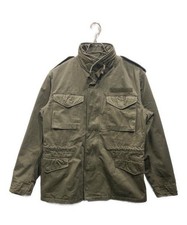 M-65 Military Field Jacket Durable Military Camo Used